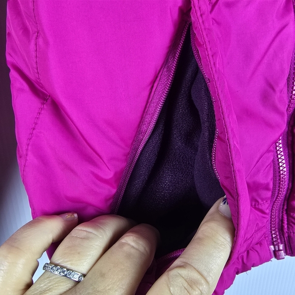 Columbia Womens Hot Pink Lightweight Thin Puffer Jacket Size Small Zip UpPockets - Picture 5 of 15